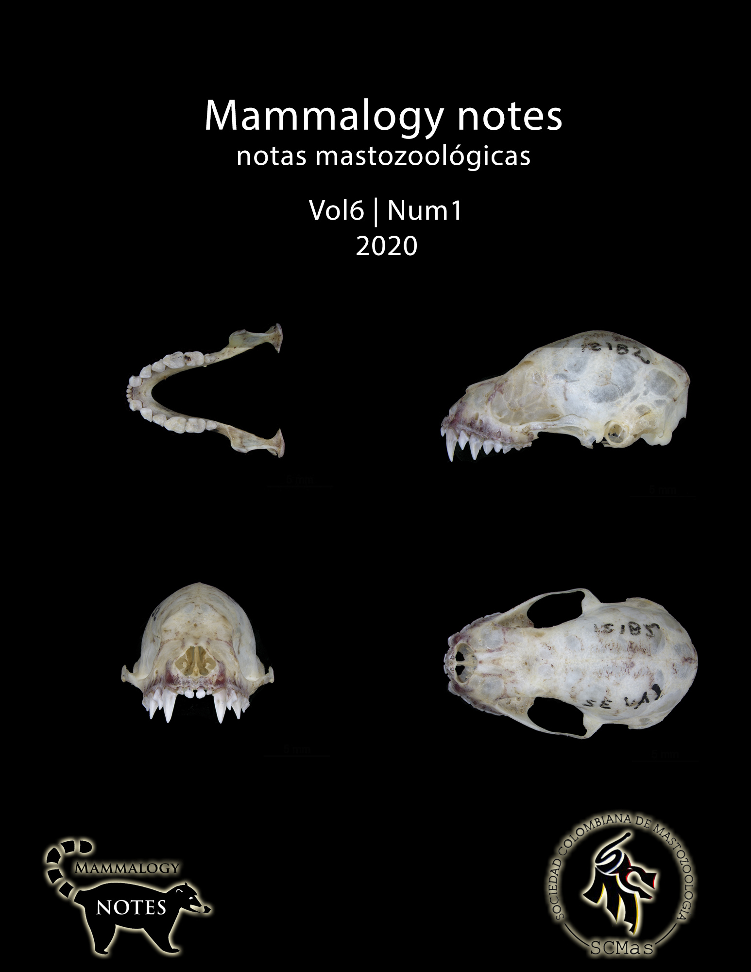 Mammalogy Notes Vol6 N1